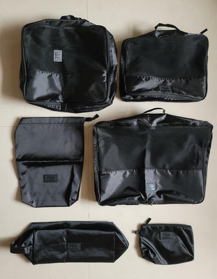速霸陸 行李收納袋6件組 包中包 SUBARA 旅行收納包 透氣衣物分裝袋 盥洗收納包 行李收納包