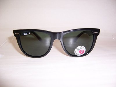 光寶眼鏡城(台南)Ray-Ban手工塑版偏光太陽眼鏡,高鼻墊RB2140F/901/58,54/LUXOTTICA公司貨