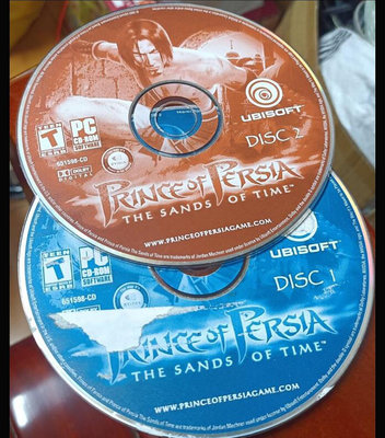 PC GAME~波斯王子PRINCE OF PERSIA_時間之沙THE SANDS OF TIME~二手