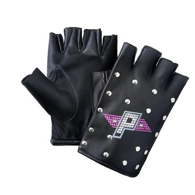 ☆阿Su倉庫☆WWE摔角 Paige Metal Studded Replica Gloves 女生鉚釘手套 特價中