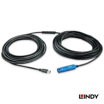 生活智能百貨 LINDY 林帝 43229 -主動式 USB3.0 延長線 15M