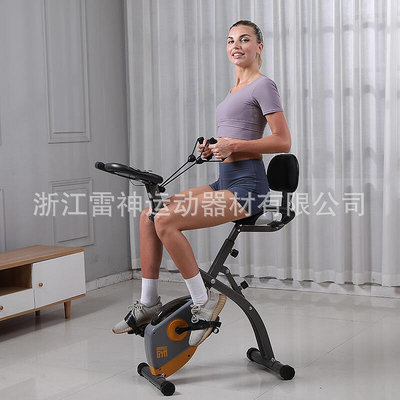 【現貨】快速出貨新款健身器材 磁控家用靜音運動自行車 直立式x-bike動感單車