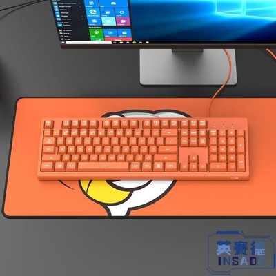 現貨熱銷-有線鍵盤電競遊戲有線usb臺式電腦筆記本家用FYD