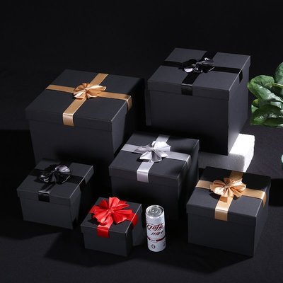 超大正方形禮品盒 ins風禮物包裝盒精美韓版簡約伴手禮盒子禮物盒#禮品盒#包裝盒#創意#禮物盒#促銷