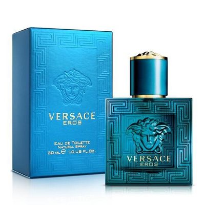 HUAHUA 香水美妝 VERSACE 凡賽斯 EROS 愛神男性淡香水 30ML【全新正品】