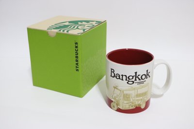 ⦿ 泰國 曼谷 Bangkok 》星巴克STARBUCKS 城市馬克杯 典藏系列 經典款 473ml