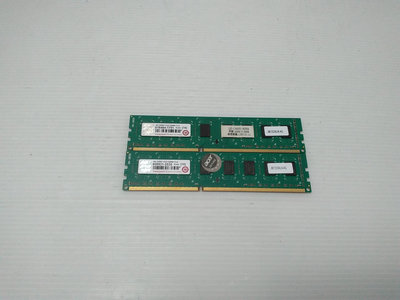 409 [大鋼牙二手3C]記憶體 創見 DDR3-1333/4G/雙通道 (一元起標 得標=2支)