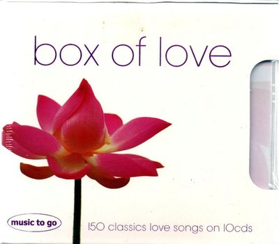 box of love 150 clasics love songs on 10片CD 全新 再生工場3 03