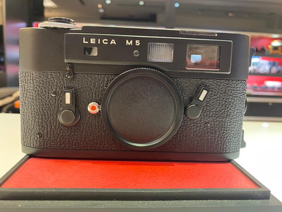 【日光徠卡台中】LEICA M5 黑色 雙耳 測光正常 徠卡旁軸底片機 二手 中古