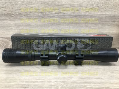 [雷鋒玩具模型]-正廠 GAMO狙擊鏡 4*32 WR 窄軌專用