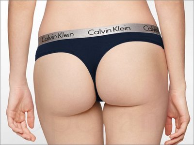 CK Calvin Klein 卡文克萊深海軍藍色乍看像黑色 銀色褲頭性感棉質低腰三角丁字褲S M L號愛Coach包包