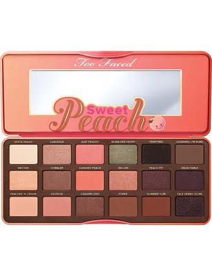 [英國專櫃團購] TOO FACED Sweet Peach 蜜桃眼影盤 0.95g x 18，全新！100%正貨！