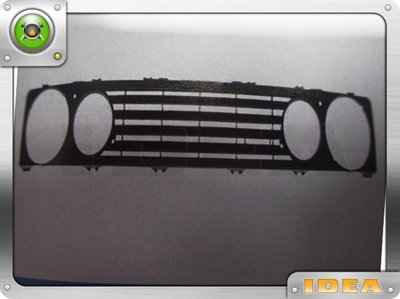 泰山美研社 20041425 VW 福斯 GOLF 2 84-91 MK2  四孔雙圓燈 無LOGO 水箱罩