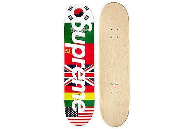 2013A/W Supreme Flags Skateboard 滑板 國旗