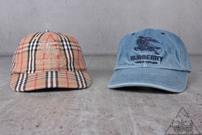 【HYDRA】Supreme Burberry Denim 6-Panel 格紋 單寧 帽子 老帽【SUP522】