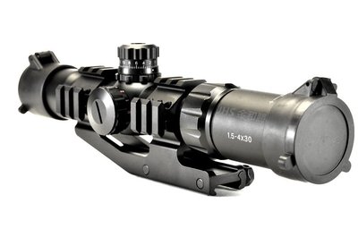 JHS（（金和勝 生存遊戲專賣））附連體夾具 1.5-4*30狙擊鏡 8461