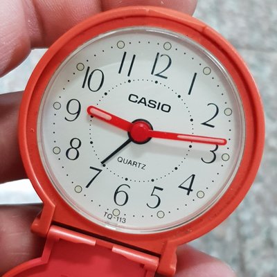 CASIO 絕版 小時鐘 鬧鐘 旅行時鐘 清晰 立鐘