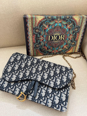 Christian Dior Saddle Bag woc cd 鏈條包 特價 年前最後特價