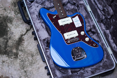 詩佳影音Fender Japan Hybrid II Jazzmaster  玫瑰木指板 森林藍 電吉他影音設備