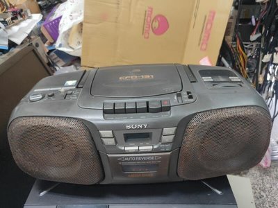 【電腦零件補給站】台灣新力 Sony CFD-131 收錄音機
