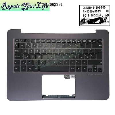 電腦零件華碩ASUS UX305 UX305CA UX305FA鍵盤帶C殼 BE CS JP PO SK筆電配件