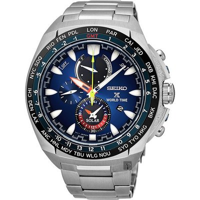 SEIKO 精工 Prospex 太陽能solar 計時腕錶 V195-0AB0B(SSC549P1)200M防水