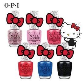 美國 OPI Hello Kitty系列指甲油 多色可選 限量【21353】