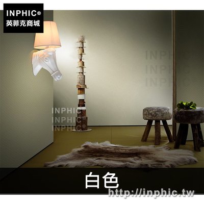 INPHIC-臥室餐廳書房動物壁燈 馬頭燈北歐過道客廳-白色_T8WG