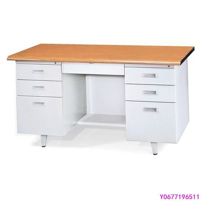 DL OA辦公桌W140*D70cm 主管桌 工作桌 電腦桌木紋色臺中市區-標準五金