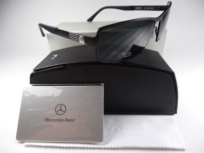 信義計劃 眼鏡 Mercedes-Benz M1007 太陽眼鏡 日本製 鈦金屬 霧黑色方框 sunglasses