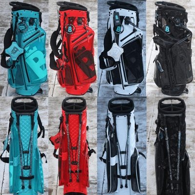 [48H]韓國Baron正品高爾夫球包輕便攜支架包高爾夫球袋迷彩時尚麥克百貨