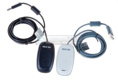 【二手商品】微軟 XBOX360 副廠 無線控制器 手把 把手 專用 接收器 轉接器 PC XP WIN 7 8 10