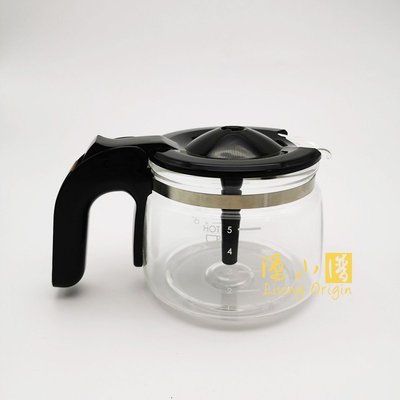 咖啡機配件日本 Toffy K-CM5\/K-CM1 復古咖啡機配件玻璃壺濾網濾紙奶
