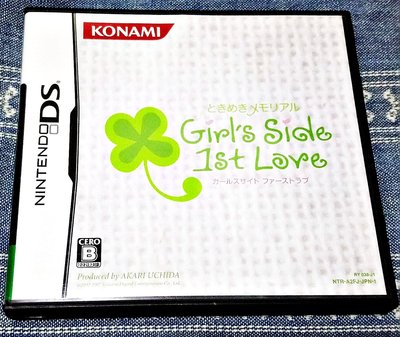 幸運小兔 DS NDS 純愛手札 心跳回憶 1ST Girls Side 1st Love 任天堂 3DS H5