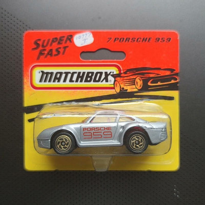 絕版火柴盒matchbox玩具車 MB7 保時捷 Porsc12450
