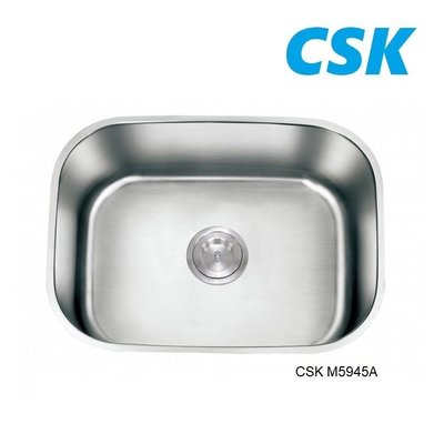 【BS】CSK國產 不鏽鋼水槽 M5945A (60公分) 小水槽