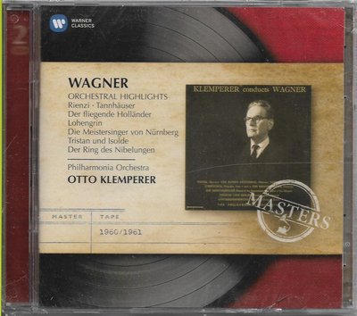 【全新未拆，殼裂】Wagner：Orchestral Excerpts 華格納：管弦樂名曲／克倫培勒(指揮)愛樂管弦樂團