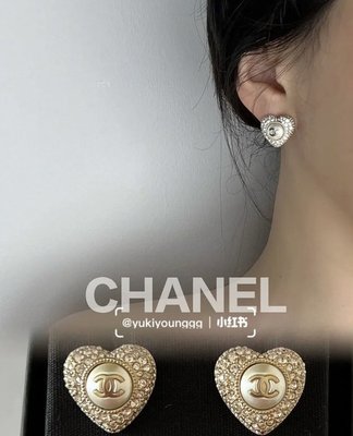 Chanel earrings 珍珠愛心耳環 / 項鍊
