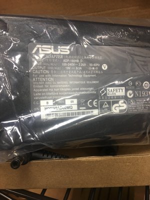 全新 華碩  ASUS Adapter 變壓器 19V 9.5A 180W