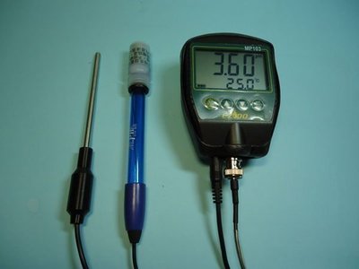 *~Cheaper店~*EZDO MP-103 PT 酸鹼度 PH值檢測器 氧化還原 溫度計 (含PH電極温度探棒)台製