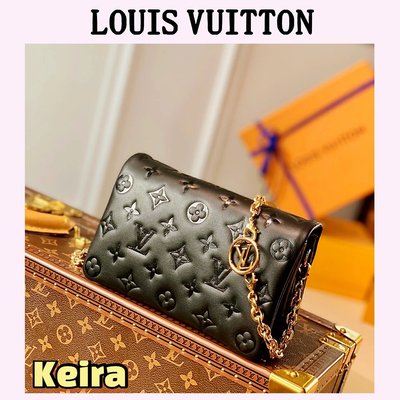 Louis Vuitton LV Pochette Coussin Brown Leather ref.915637 - Joli Closet
