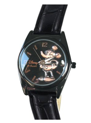 【卡漫迷】 特價六折 米奇 手錶 浮雕款 ㊣版 立體 迪士尼 Mickey 米老鼠 卡通錶 女錶 男錶