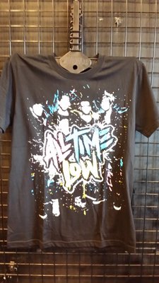 【搖滾帝國】 All Time Low 樂團 02 團T T shirt 搖滾 金屬 骷髏 死神 短袖
