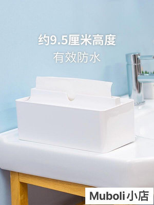 【現貨】日式簡約廚房衛生間擦手紙商用紙巾盒防水酒店創意抽紙盒
