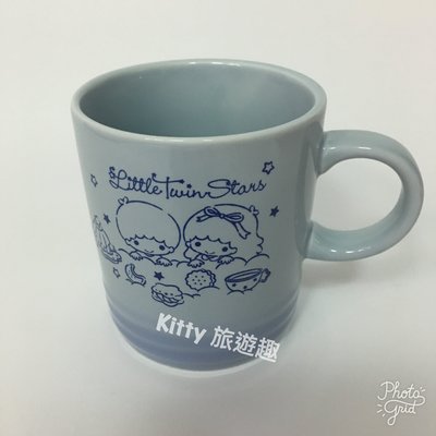 [Kitty 旅遊趣] Kikilala 馬克杯 雙子星 咖啡杯 水杯 飲料杯 杯子 茶杯 陶瓷杯