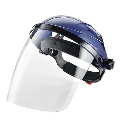 OTOS透明防護面罩面屏打磨防廚房防油濺焊工防護面罩電焊工面罩  四色可選促銷