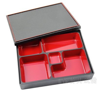一鑫餐具【日式餐盒 A9-39 素面】日本料理盒日式壽司盒鰻魚飯盒定食餐盒扇貝便當盒