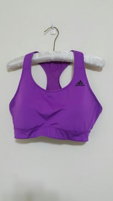 Adidas CLIMACOOL 紫色 運動內衣 慢跑 20170715