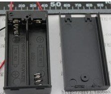 高品質五號二節 5號2節 2位5號 AA 3V伏有蓋有開關電池盒 W177.0427