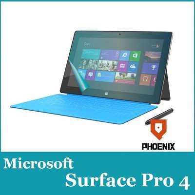 『PHOENIX』微軟 Surface Pro 4 保護貼 高流速 防眩霧面 + 鍵盤膜